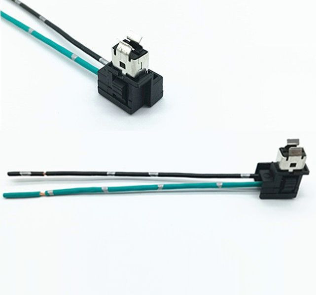 ЭТ Колодка соед. автолампы Н1 / H3 (1 провод) бакелит  (цена за 1штуку)