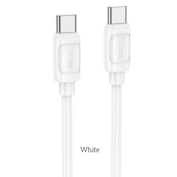 Кабель HOCO  Type-C - Type-C  (1м)  60W белый x115