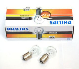 Автолампа Philips 12V   P21W   21W   BA15s 1-конт.