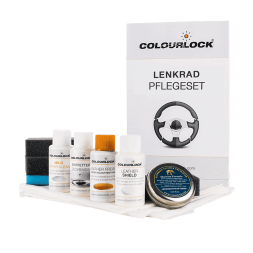 Комплект для ремонта кожаного руля цвет черный COLOURLOCK Lederreparatur Set Lenkrad schwarz ND LZ-850729