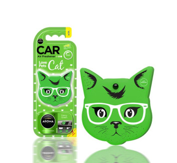 Осв.воздуха  AROMA CAR  Cat &quot;Fancy Green&quot;  (на дефлектор/подвесной)