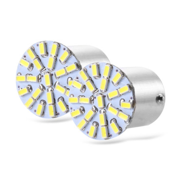 SOLAR  Свет-од  12V  T25  22 SMD 3014  21/5W   BAY15d  белый