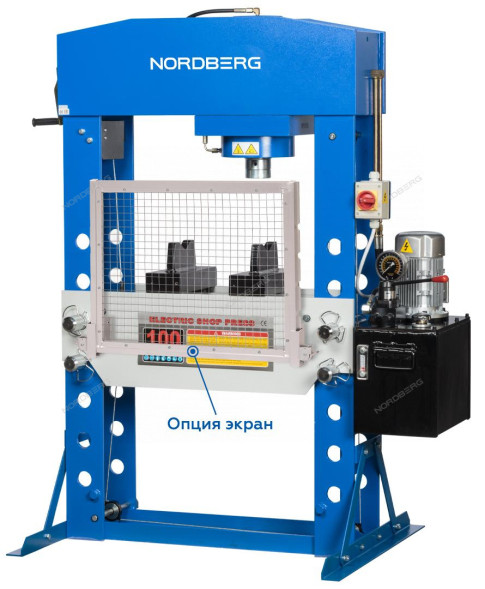 Напольный пресс NORDBERG N36100E с электроприводом