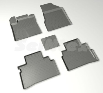 Коврики резиновые   Nissan Murano c 2016г-  БОРТ