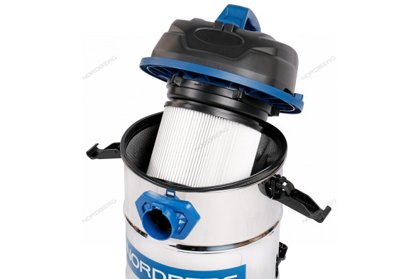 Пылесос одномоторный NORDBERG NV32 (30 л, 1380 Вт)