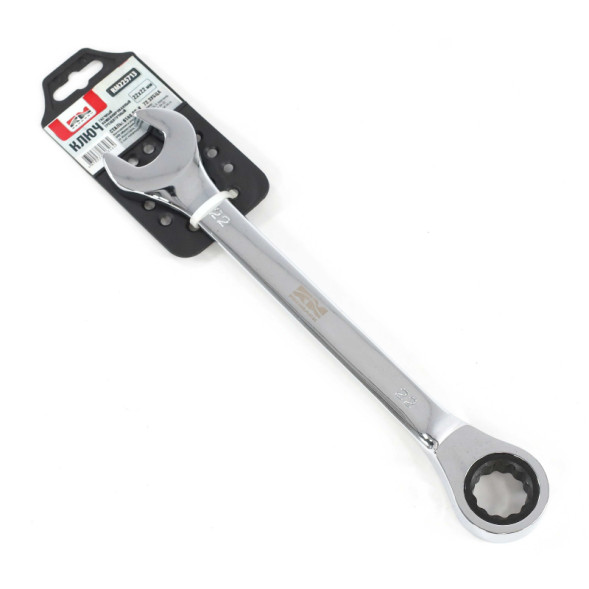 RedMark  Ключ гаечный комбинированный трещеточный 22х22 мм