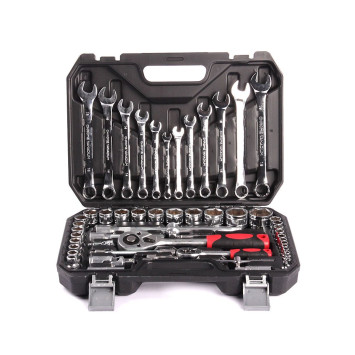 DC Набор инструмента 1/4&quot; &amp; 1/2&quot;,  61 предмета  (6 гр.)