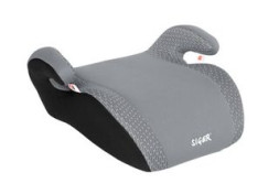 Детское кресло - бустер  SIGER  "Мякиш ПЛЮС" груп. 3 (светло-серый)