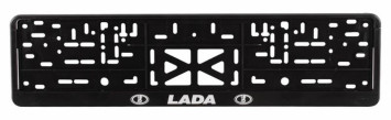 Рамка номера пластик  LADA  (книжка)