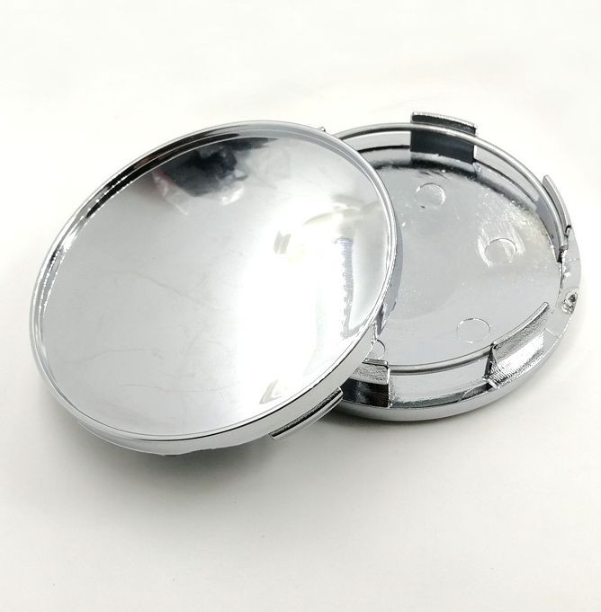 Заглушка (колпачок) на литой диск D68, наружн. d=62мм, хром