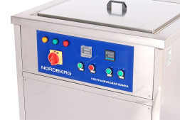 Ультразвуковая ванна NORDBERG NU1350DB с подогревом, дегазацией и аэрацией (135 л)