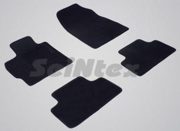 Коврики текстильн. Mazda CX-7  2006-2012г.  /компл.4шт./осн.резин./ LUX