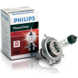 Автолампа Philips 24V   H4  75/70W  P43t  (вибростойкая) MasterDuty