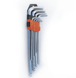 DC Набор ключей Г-образных TORX 9 предметов