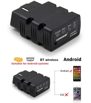 АВТОСКАНЕР KONNWEI KW902 ELM327  MINI  Bluetooth OBD2 V1.5