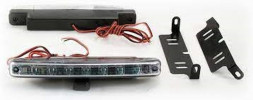 Ходовые огни   М5  DRL 8LED 12V,  158*40*16мм