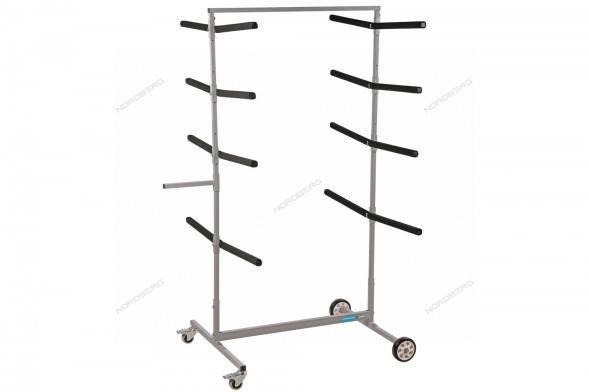 Мобильный двухсторонний стенд для хранения бамперов NORDBERG S5