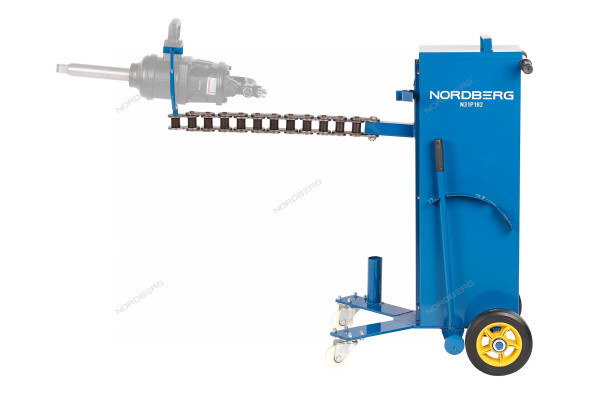 Тележка-держатель NORDBERG N31P182 с цепью для грузовых пневмогайковертов