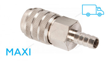 Разъем быстросъемный NORDBERG NPF12M &quot;МАКСИ&quot; (&quot;мама&quot; - елочка Ø12 мм)