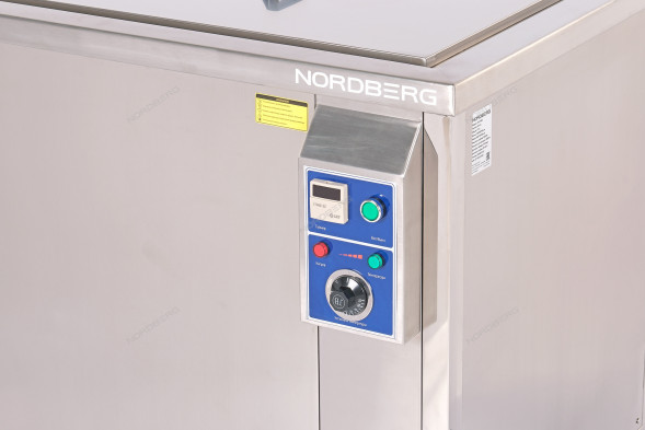 Ультразвуковая ванна NORDBERG NU1750D с подогревом и дегазацией (175 л)