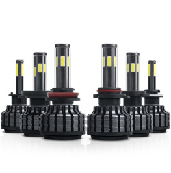 Carlife Cвет-од H7  6000K  8000Lm  2шт. (с активным охлаждением)