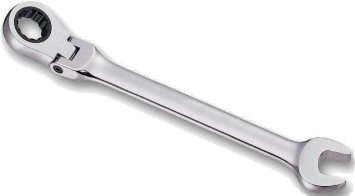 FORSAGE. Ключ комбинированный трещоточный с карданом 14мм