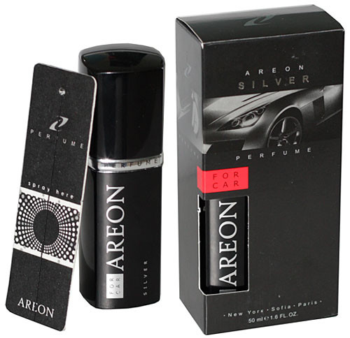 Осв.возд. Areon PERFUME 50ml. &quot;Silver&quot;   спрей