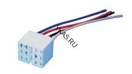 ЭТ Колодка соед. вык-кнопки ВАЗ-2108-2112 (4 провода)