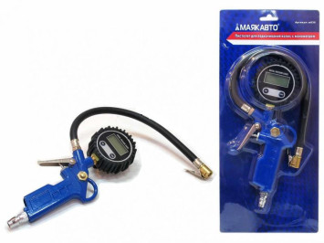 М5. Пистолет для подкачки колес с электронным манометром DG4-004 M5 (быстросъемное соединение)