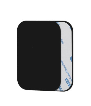 Диск для  магнитного держателя (метал)  прямоугольный  Черный (1шт)