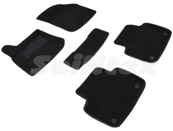 Коврики  VW Touareg III с 2019г- /компл.5шт./осн.резин./ 3D