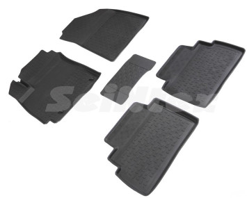 Коврики резиновые   KIA Soul  III 2019г-  БОРТ