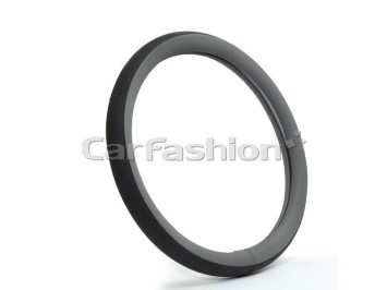 Оплетка на руль   CF  NOVA - М,  Т.Серый/Черный