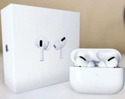 Наушники PODS PRO (AAA) вкладиши, Bluetooth, с активным шумоподавлением, белый