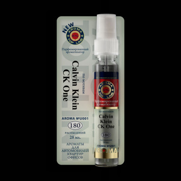 Осв.возд. AROMA Topline Спрей Унисекс № U001 Calvin Klein ONE