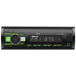 Автомагн.  ACV-918BR  (зеленая)  USB/SD/FM ресивер Bluetooth (со съемной панелькой)