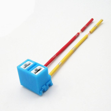 ЭТ Колодка соед. автолампы Н7 (2 провода) керамика  (цена за 1штуку)