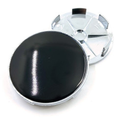 Заглушка (колпачок) на литой диск D68, наружн. d=68мм, внутр. d=65мм  черный