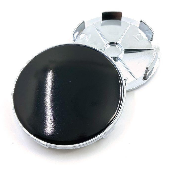 Заглушка (колпачок) на литой диск D68, наружн. d=68мм, внутр. d=65мм  черный