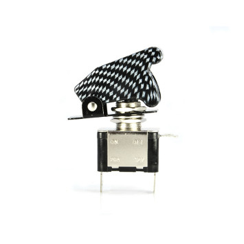 Тумблер 12V 20A (2 положения ON/OFF)  (зеленый переключатель)