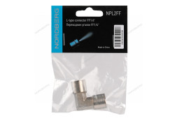 Резьбовой переходник угловой (FF - 1/4")