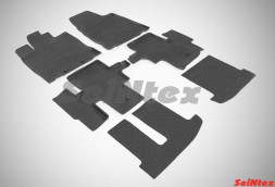 Коврики резиновые   Nissan Pathfinder IV c 2012г./ NAVARA c 2012г.-  БОРТ