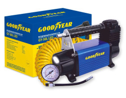 Компрессор GOODYEAR  GY 50L  LED  10Атм /240Вт/50л/ клеммы/съёмный шланг/сумка