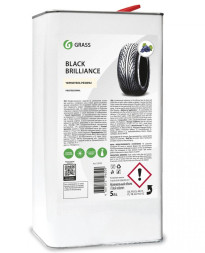 GRASS  Чернитель шин на основе силикона &quot;Black brilliance&quot; (канистра 5 кг)