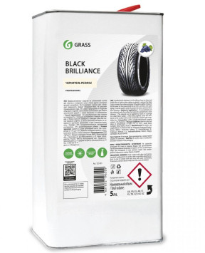 GRASS Чернитель шин на основе силикона "Black brilliance" (канистра 5 кг)