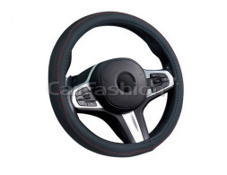 Оплетка на руль CF DERBY - М, Чёрный/Красный