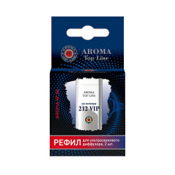 Осв.возд.  AROMA  Topline  запаска для PREMIUM (РЕФИЛ) №39  Carolina Herrera 212VIP 2шт.