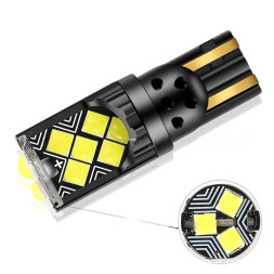 SOLAR  Свет-од  12V  T10 15 SMD 3030 W5W  W2.1x9.5d