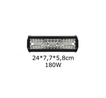 Фара Off Road SOLAR ближний свет 60 SMD, 180W, 6000K (240*77*58мм) 12-24V