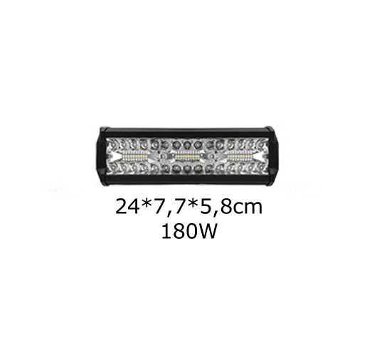 Фара Off Road   SOLAR  ближний свет   60 SMD,  180W, 6000K  (240*77*58мм)  12-24V